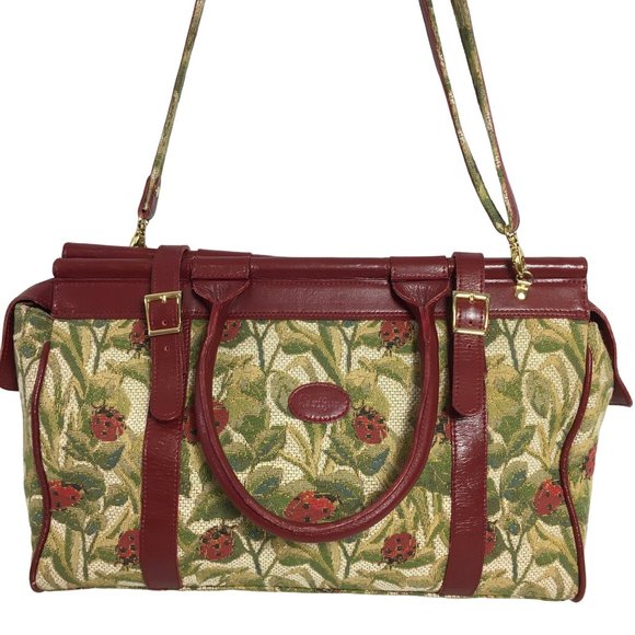 Ladybug Pattern Print Crossbody Bags